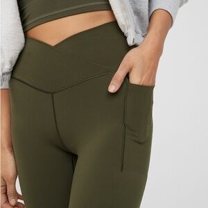 Aerie Real Me Xtra Crossover High Waisted Pocket Legging